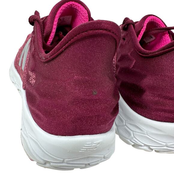 New Balance Fresh Foam Beacon Pink Running Sneakers Women 6 Purple Mesh Athletic - Picture 10 of 11